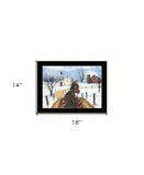 Sleigh Bells Ring 1 Black Framed Print Wall Art - Homeroots - Flyclothing LLC