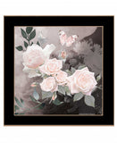 Noir Roses 1 Black Framed Print Wall Art - Homeroots - Flyclothing LLC