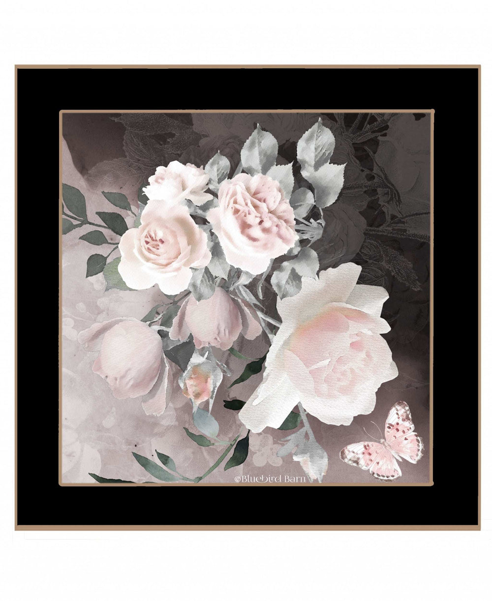 Noir Roses IV 1 Black Framed Print Wall Art - Homeroots - Flyclothing LLC