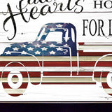 All Hearts Come Home for Love Truck 1 Black Framed Print Wall Art - Homeroots - Flyclothing LLC