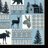 Cabin in the Woods 1 Black Framed Print Wall Art - Homeroots - Flyclothing LLC