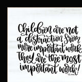 The Most Important Work 1 Black Framed Print Wall Art - Homeroots - Flyclothing LLC