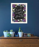 Earth Laughs in Flowers 2 White Framed Print Wall Art - Homeroots - Flyclothing LLC