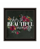 Cherish the Moments 1 Black Framed Print Wall Art - Homeroots - Flyclothing LLC