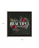 Cherish the Moments 1 Black Framed Print Wall Art - Homeroots - Flyclothing LLC