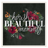 Cherish the Moments 2 White Framed Print Wall Art - Homeroots - Flyclothing LLC