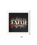 Have Faith 1 White Framed Print Wall Art - Homeroots - Flyclothing LLC