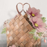 Farmhouse Daisy Basket 2 White Framed Print Wall Art - Homeroots - Flyclothing LLC