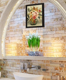 Autumn Bouquet 1 Black Framed Print Wall Art - Homeroots - Flyclothing LLC