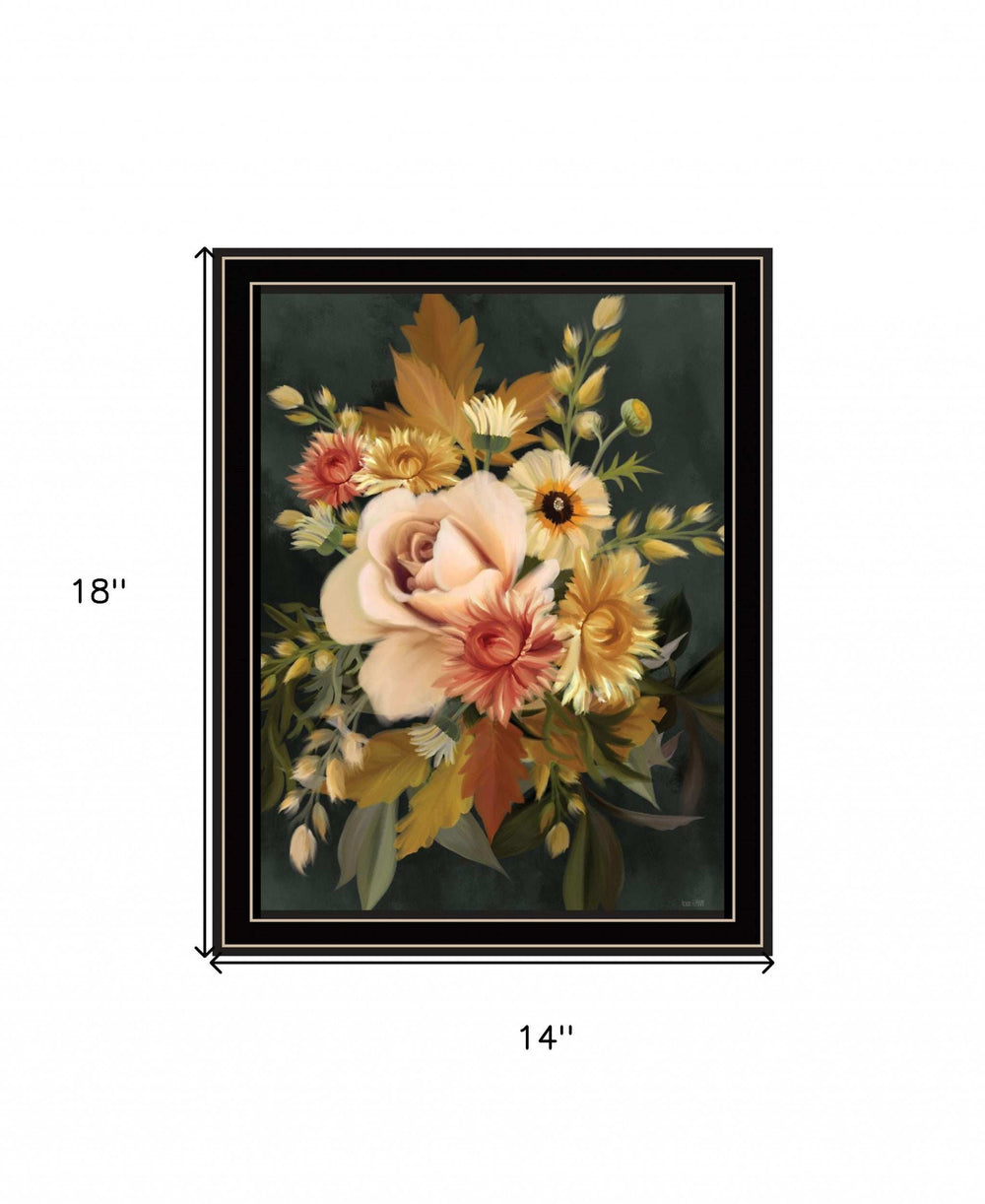 Romantic Autumn I 1 Black Framed Print Wall Art - Homeroots - Flyclothing LLC