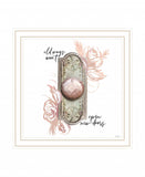 Old Ways in Blush 2 White Framed Print Wall Art - Homeroots - Flyclothing LLC