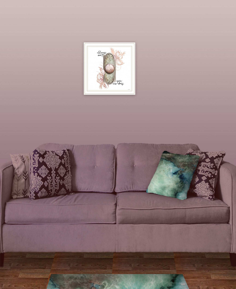 Old Ways in Blush 2 White Framed Print Wall Art - Homeroots - Flyclothing LLC