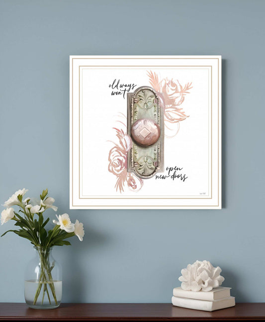 Old Ways in Blush 2 White Framed Print Wall Art - Homeroots - Flyclothing LLC