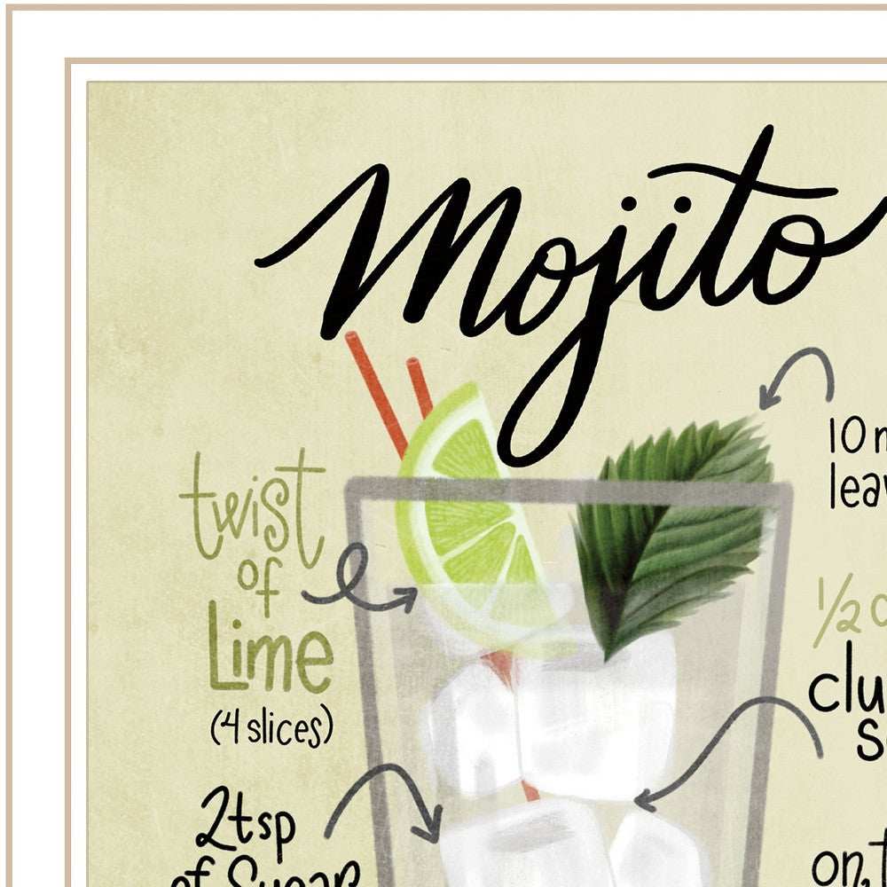 Mojito 2 White Framed Print Wall Art - Homeroots - Flyclothing LLC