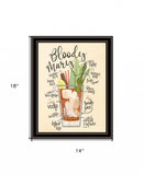 Bloody Mary 1 Black Framed Print Wall Art - Homeroots - Flyclothing LLC