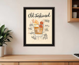 Old Fashioned 1 Black Framed Print Wall Art - Homeroots - Flyclothing LLC