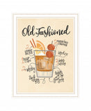 Old Fashioned 2 White Framed Print Wall Art - Homeroots - Flyclothing LLC