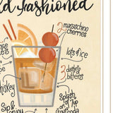 Old Fashioned 2 White Framed Print Wall Art - Homeroots - Flyclothing LLC