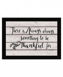 Always Thankful 1 Black Framed Print Wall Art - Homeroots - Flyclothing LLC