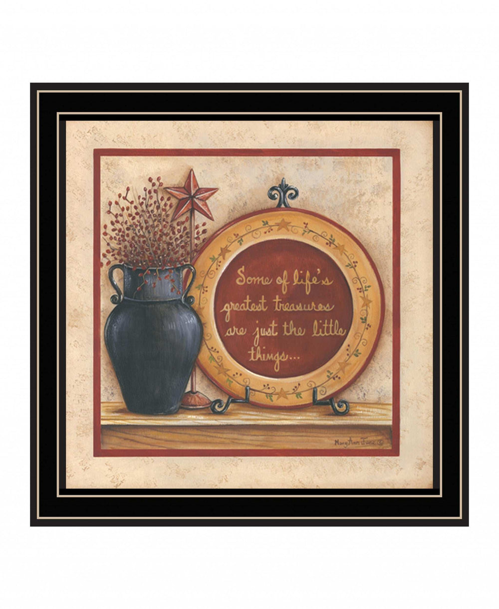 Greatest Treasures 2 Black Framed Print Wall Art - Homeroots - Flyclothing LLC