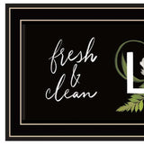 Laundry Fresh and Clean 1 Black Framed Print Bathroom Wall Art - Homeroots - Flyclothing LLC