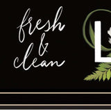 Laundry Fresh and Clean 1 Black Framed Print Bathroom Wall Art - Homeroots - Flyclothing LLC