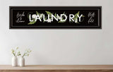 Laundry Fresh and Clean 1 Black Framed Print Bathroom Wall Art - Homeroots - Flyclothing LLC