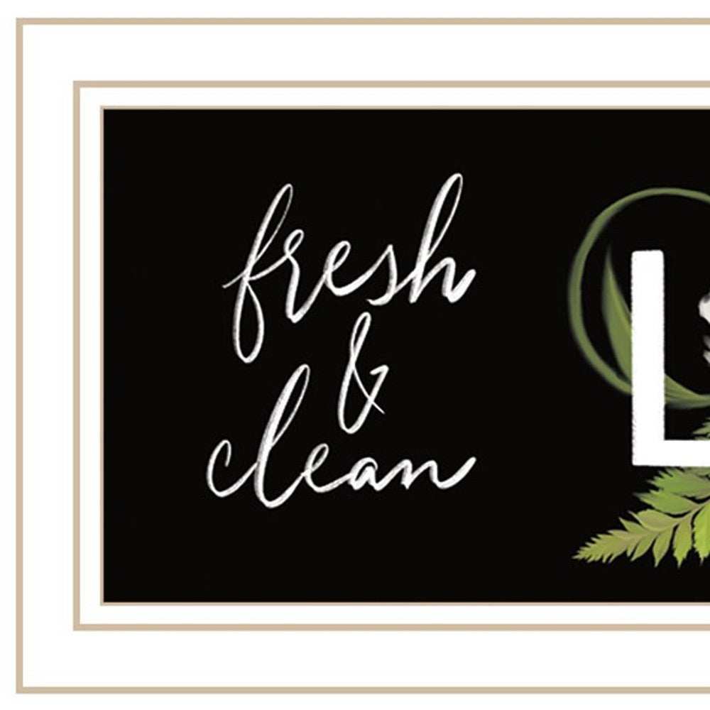 Laundry Fresh and Clean 2 White Framed Print Bathroom Wall Art - Homeroots - Flyclothing LLC