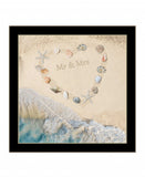 Marriage is a Beach 1 Black Framed Print Wall Art - Homeroots - Flyclothing LLC