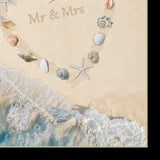 Marriage is a Beach 1 Black Framed Print Wall Art - Homeroots - Flyclothing LLC