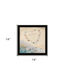 Marriage is a Beach 1 Black Framed Print Wall Art - Homeroots - Flyclothing LLC