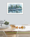 Lagoon 1 White Framed Print Wall Art - Homeroots - Flyclothing LLC