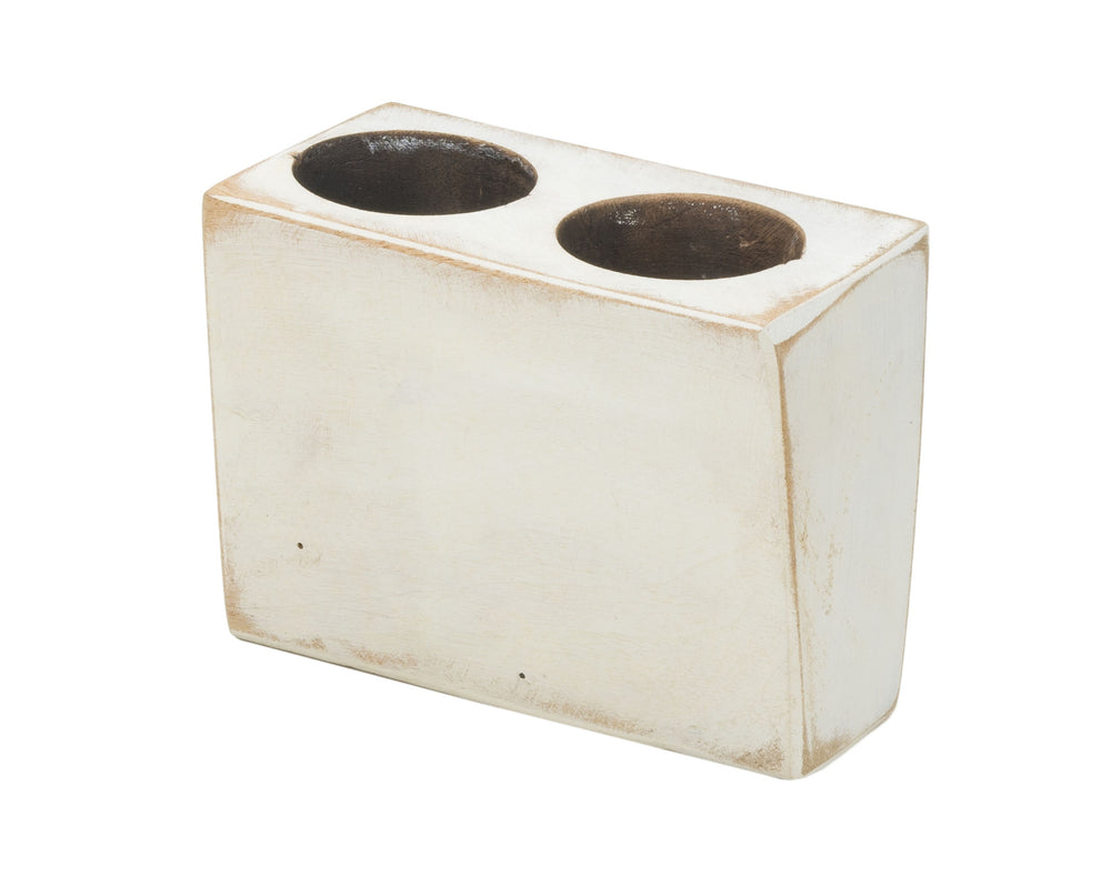 2" Wide Pillar Centerpiece Votive Candle Holder - Homeroots - Flyclothing LLC