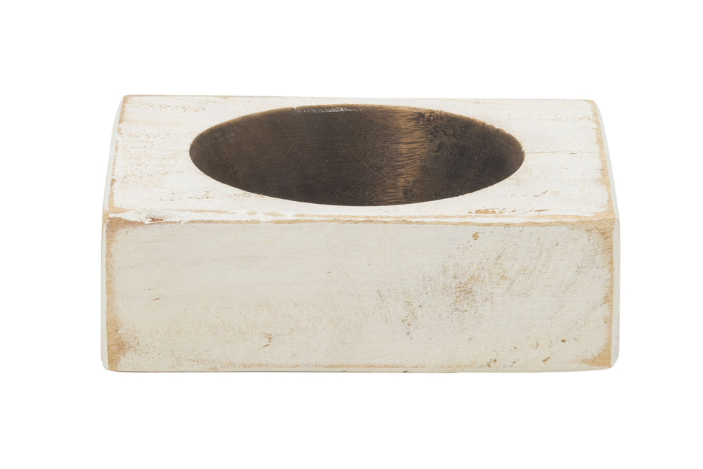 4" Wide Pillar Tabletop Pillar Candle Holder - Homeroots - Flyclothing LLC