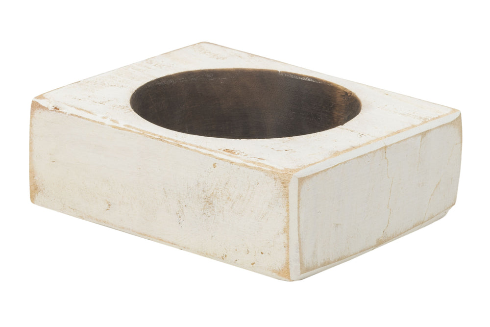 4" Wide Pillar Tabletop Pillar Candle Holder - Homeroots - Flyclothing LLC
