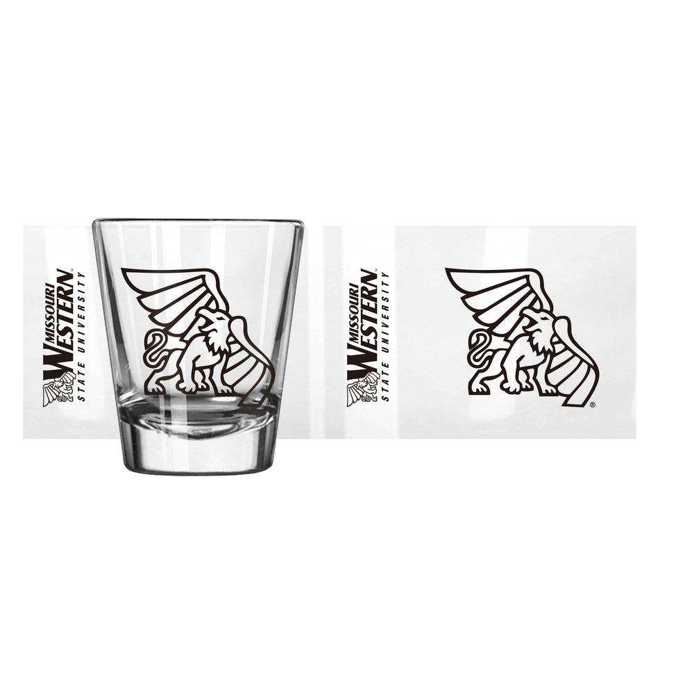 Missouri Western 2oz Gameday Shot Glass - Logo Brands - Flyclothing LLC