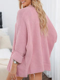 Chunky Knit Open Front Cardigan - Trendsi - Flyclothing LLC