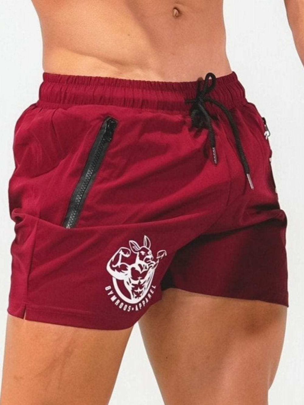 Men's Plus Size Drawstring Waist Shorts - Trendsi - Flyclothing LLC