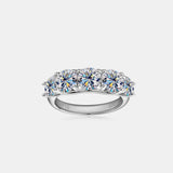 3.6 Carat Moissanite 925 Sterling Silver Ring - Trendsi - Flyclothing LLC
