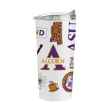 Alcorn State 20oz Native Powder Coat Tumbler - Logo Brands - Flyclothing LLC