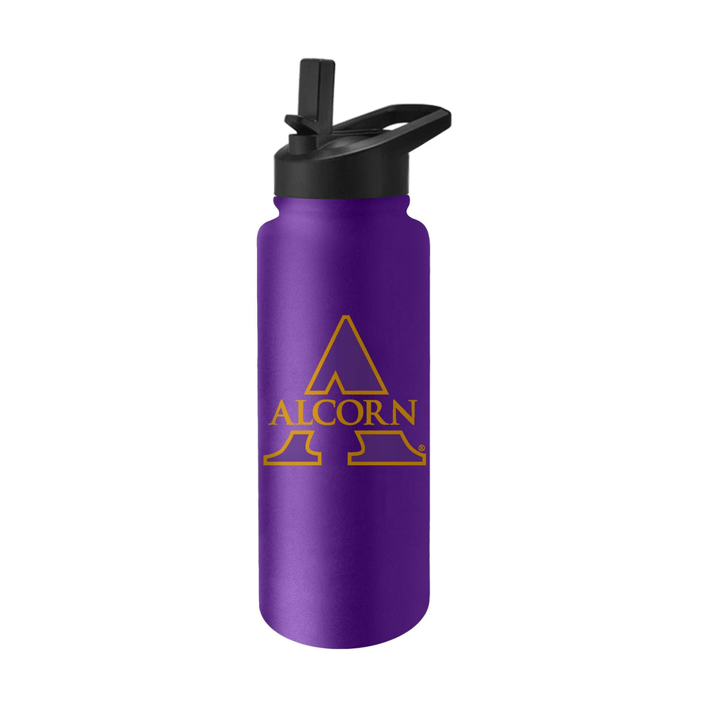 Alcorn State 34oz Logo Quencher Bottle - Logo Brands - Flyclothing LLC
