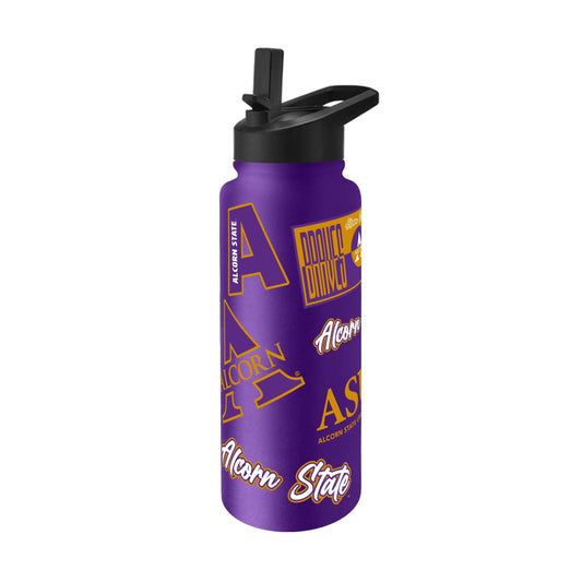Alcorn State 34oz Dreamweave Quencher Bottle - Logo Brands - Flyclothing LLC