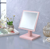 Pink Rectangle Makeup Shaving Tabletop Mirror - Homeroots - Flyclothing LLC