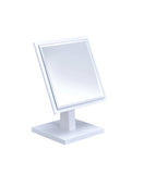 White Rectangle Makeup Shaving Tabletop Mirror - Homeroots - Flyclothing LLC