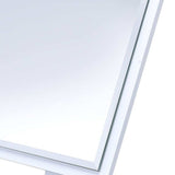 White Rectangle Makeup Shaving Tabletop Mirror - Homeroots - Flyclothing LLC