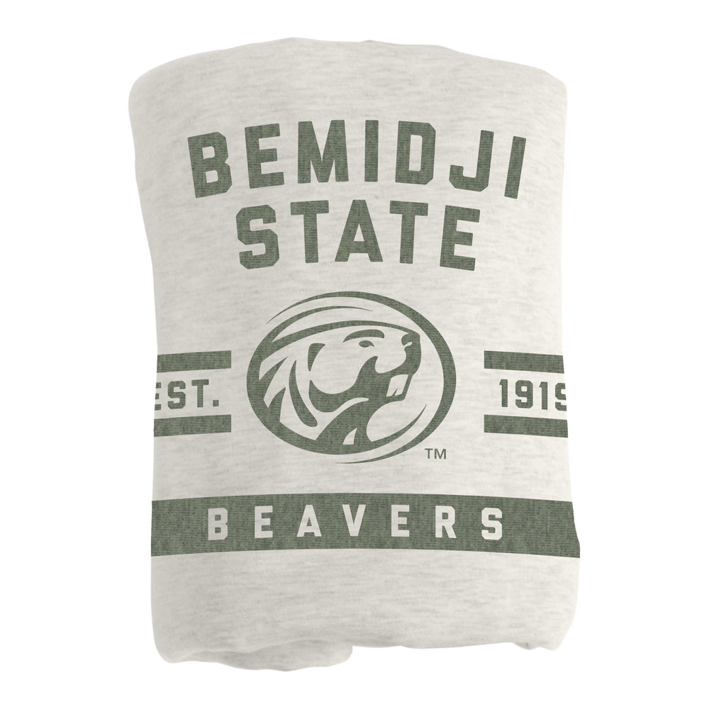 Bemidij State University Sublimated Sweatshirt Blanket - Logo Brands - Flyclothing LLC