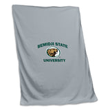 Bemidji State Screened Sweatshirt Blanket - Logo Brands - Flyclothing LLC