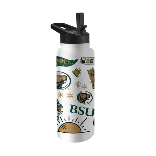 Bemidji State 34oz Native Quencher Bottle - Logo Brands - Flyclothing LLC