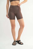 MONO B Venice Cloud Light Sculpt Biker Shorts - Trendsi - Flyclothing LLC
