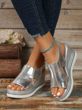 Peep Toe High Heel Sandals - Trendsi - Flyclothing LLC